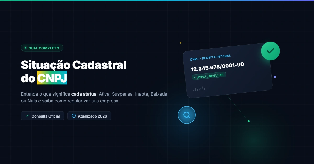 Situação Cadastral do CNPJ: O Que Significa Cada Status?