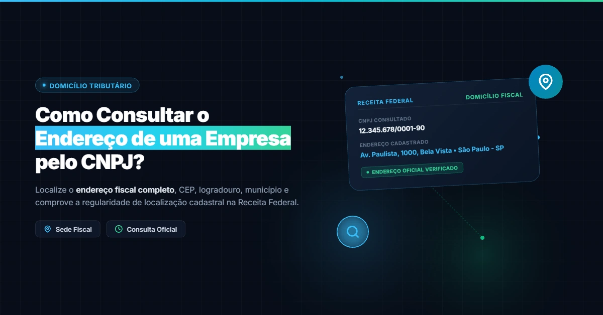 Como Consultar o Endereço de Uma Empresa Pelo CNPJ?